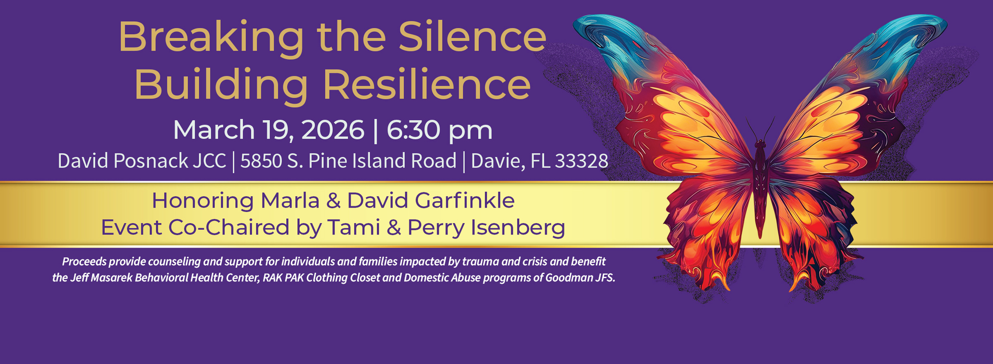 Breaking the Silence, Building Resilience